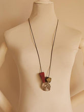 Vintage Irregular Wood Alloy Necklace